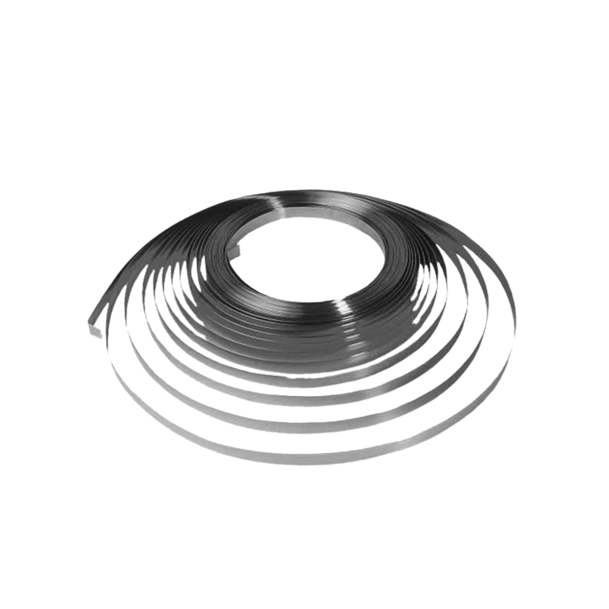 Stahlband V2A, 12,7 mm (1/2"), 30-Meter-Rolle