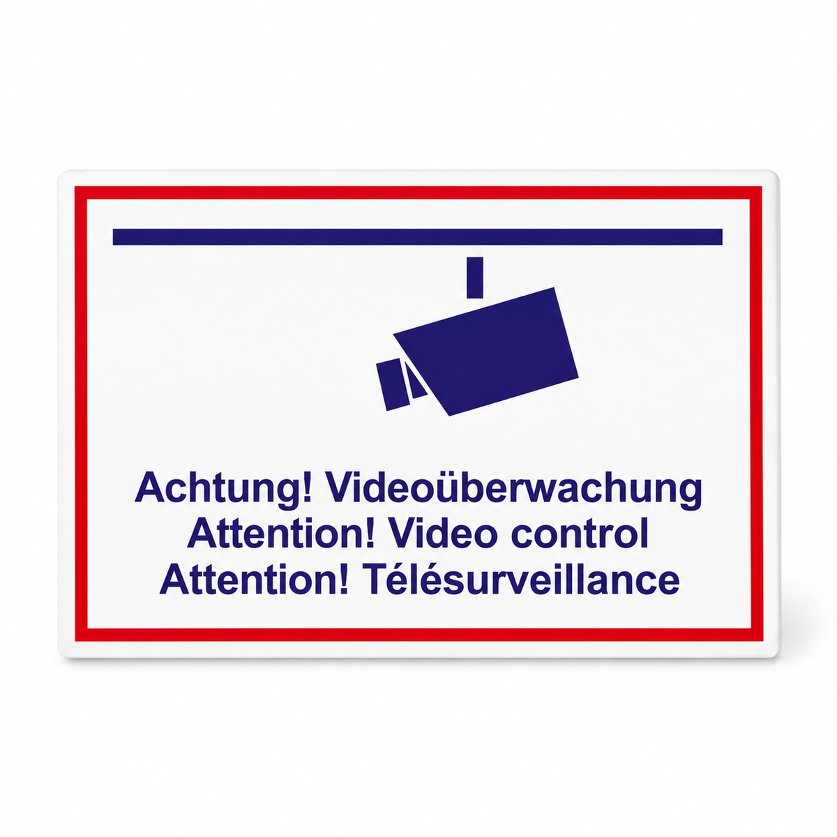 Schild Videoüberwachung