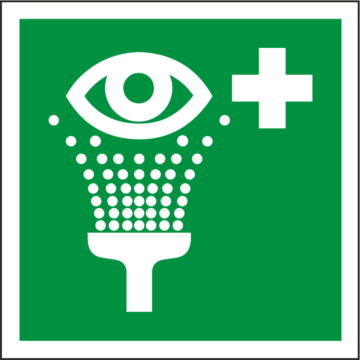 Rettungsschild Augenspüleinrichtung E 011 – ISO 7010