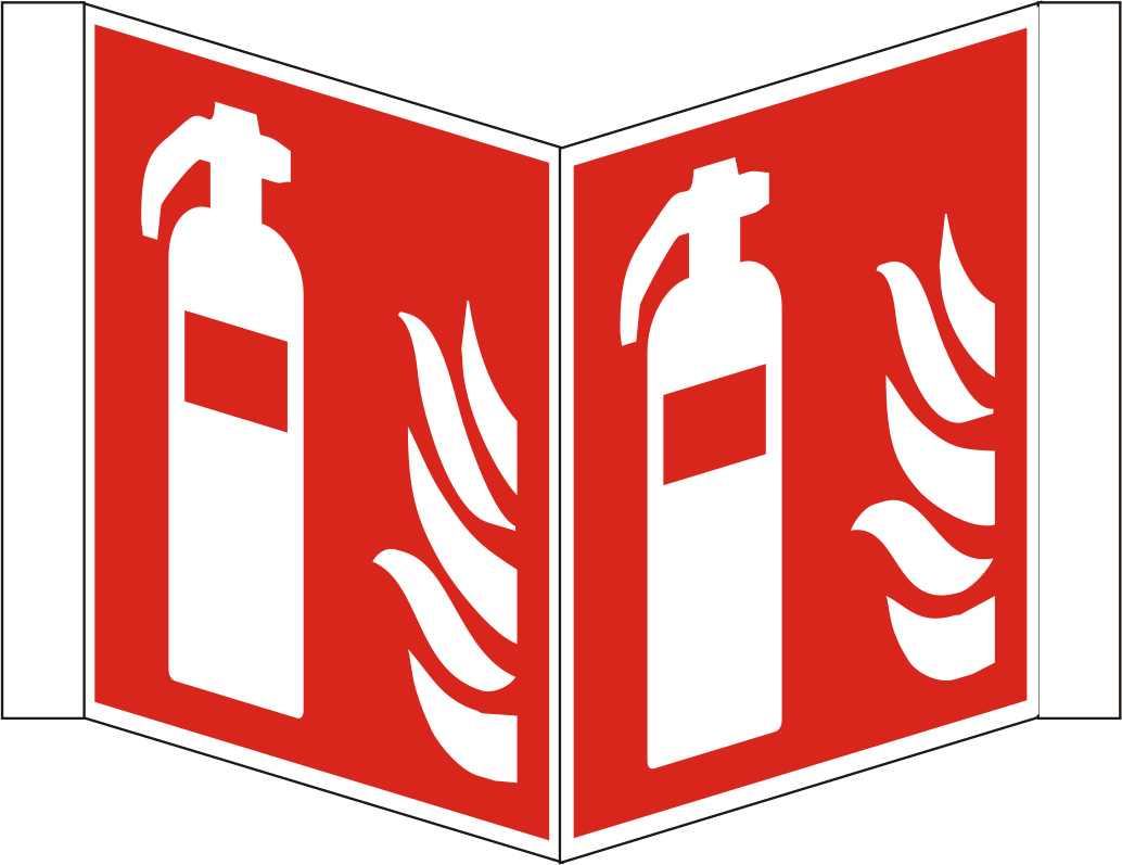 Nasenschild Feuerlöscher – ISO 7010