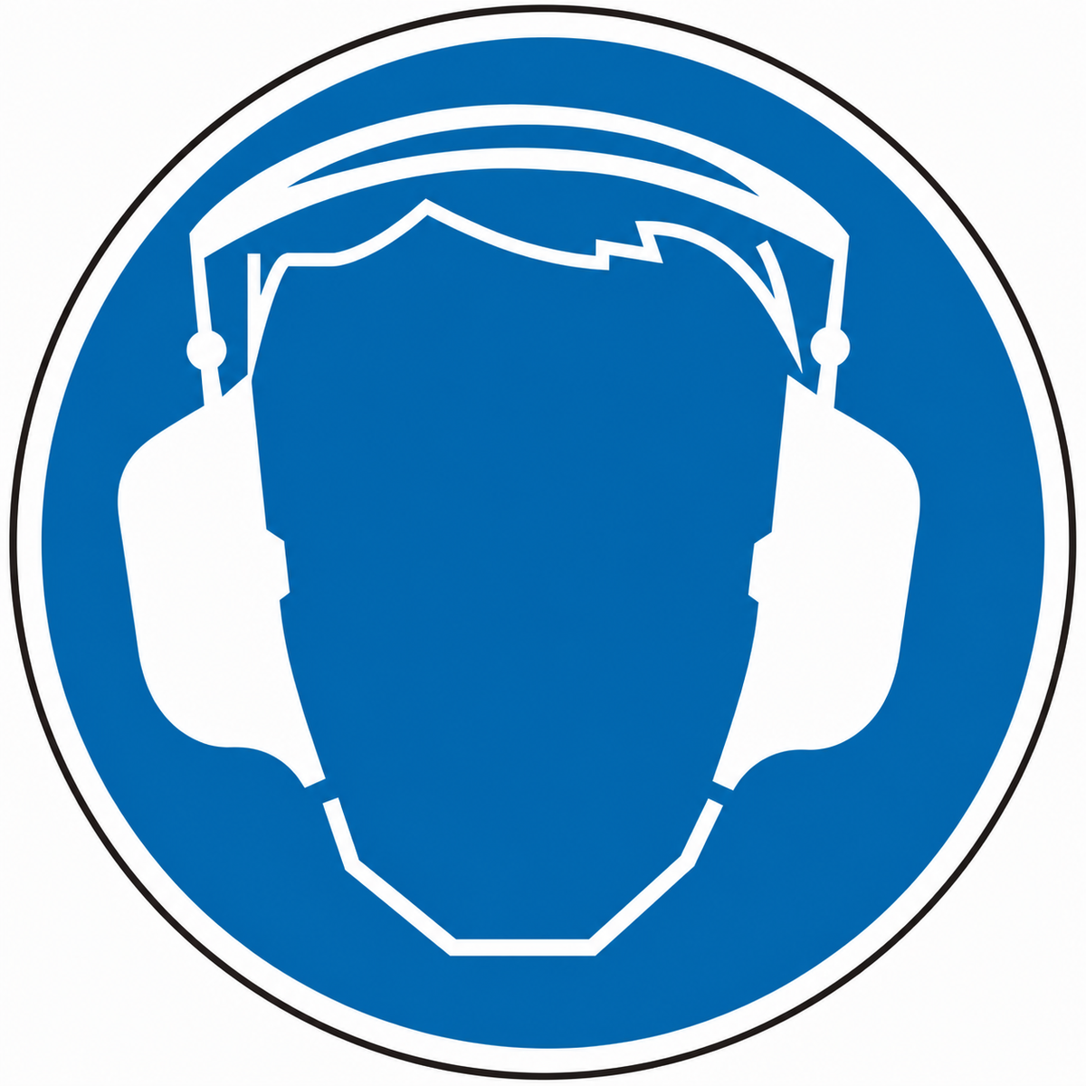 Gebotszeichen Symbol BGV A8/ M 03 Gehörschutz benutzen
