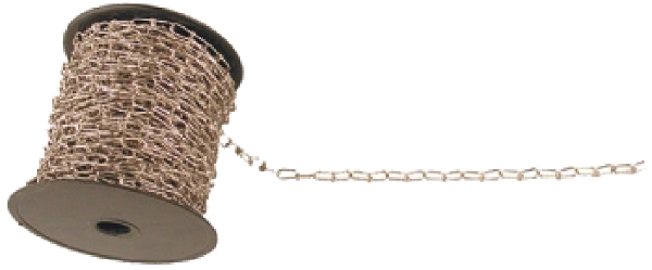 Knotenkette, vernickelt