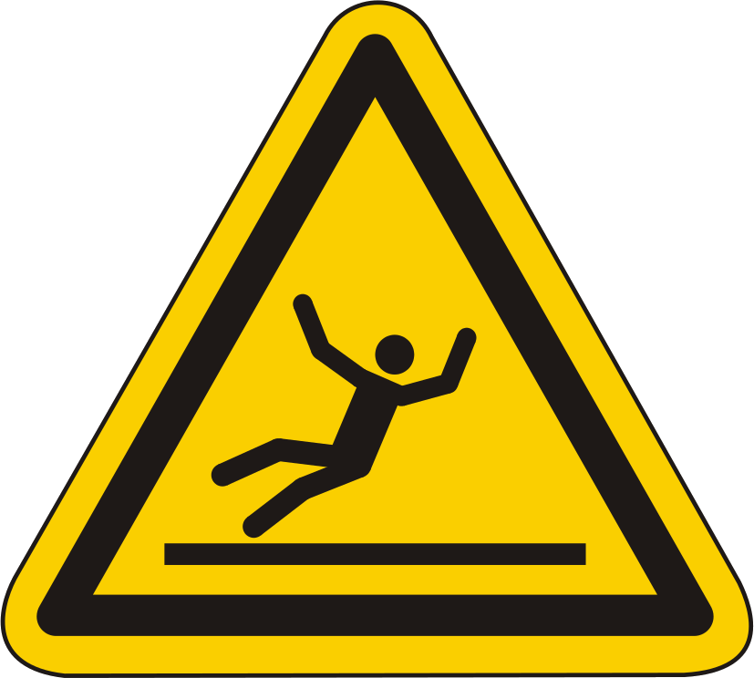 Warnschild Warnung vor Rutschgefahr – ISO 7010