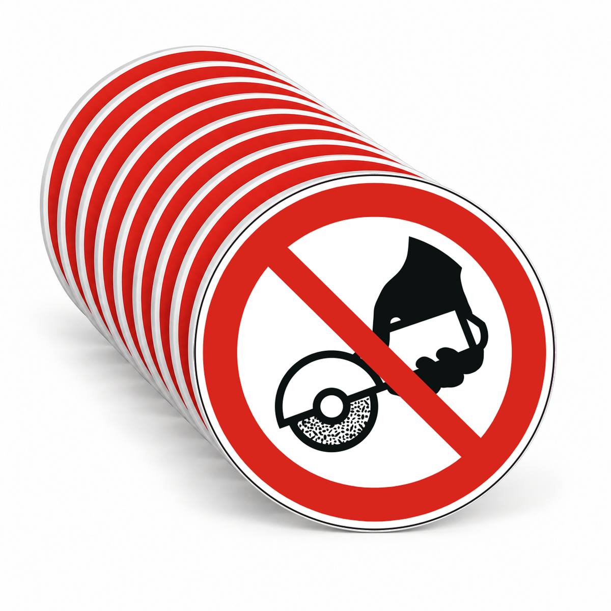 Verbotsschild P034 – ISO 7010 – Mehrfachpack