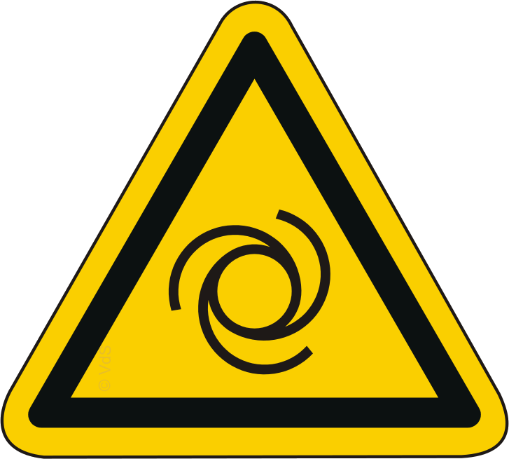 Warnschild W018 – ISO 7010