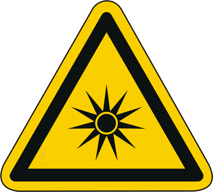 Warnschild W027 – ISO 7010