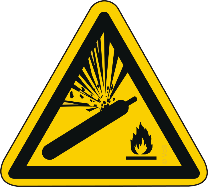 Warnschild W029 – ISO 7010