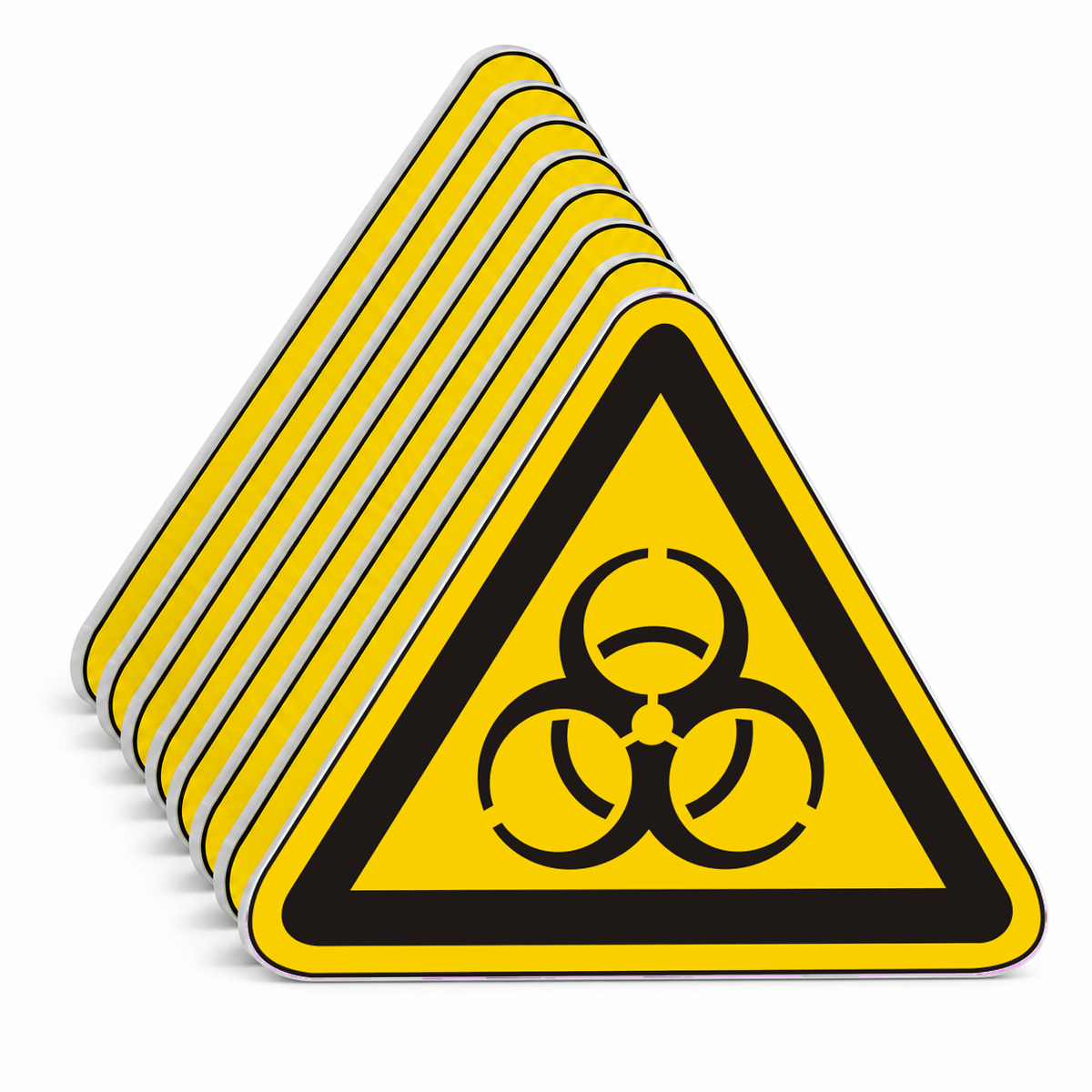 Warnschild Warnung vor Biogefährdung – Mehrfachpack