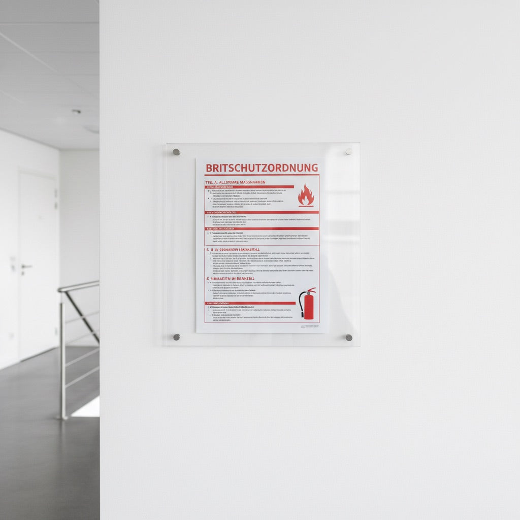 Brandschutz Aushänge