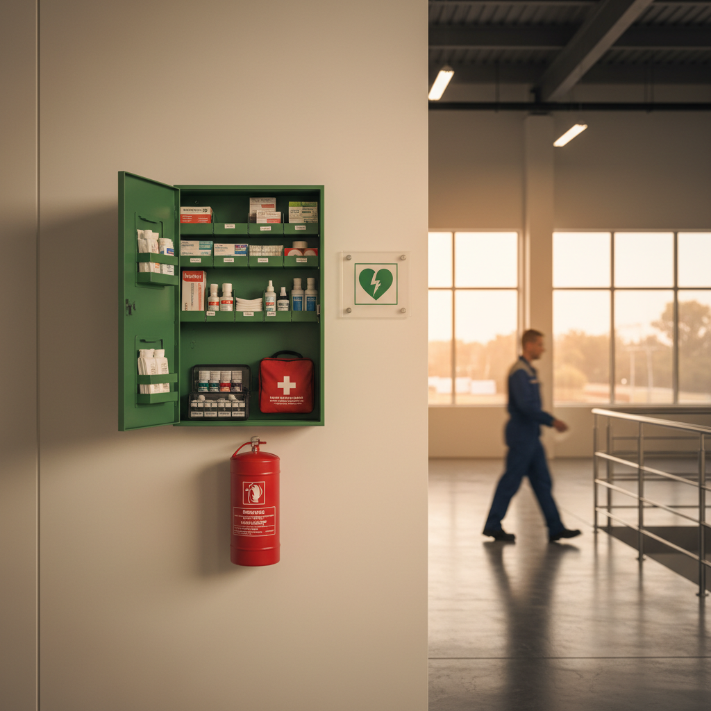 Löschdecken und Rettungsmittel