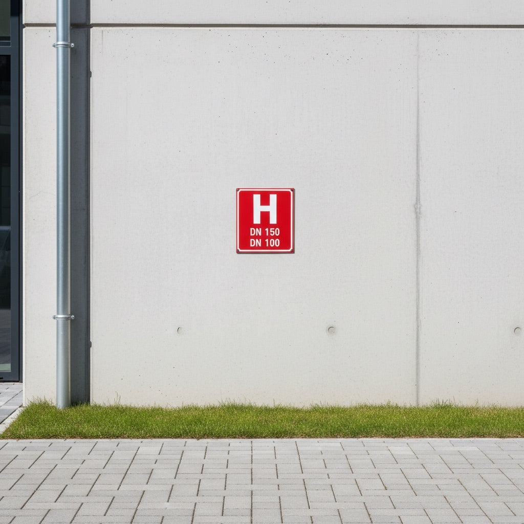 Hydrant / Löschwasser Schilder