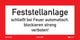 Brandschutztür Schilder