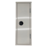 Aufputzschrank aus Metall in weiß (ARJ Design)
