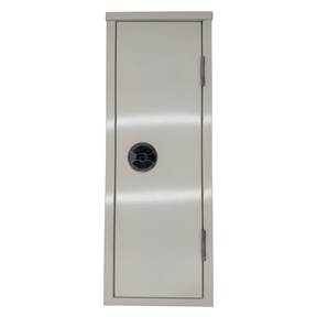 Aufputzschrank aus Metall in weiß (ARJ Design)