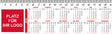 Lineal / Kalender 2026