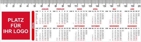 Lineal / Kalender 2026