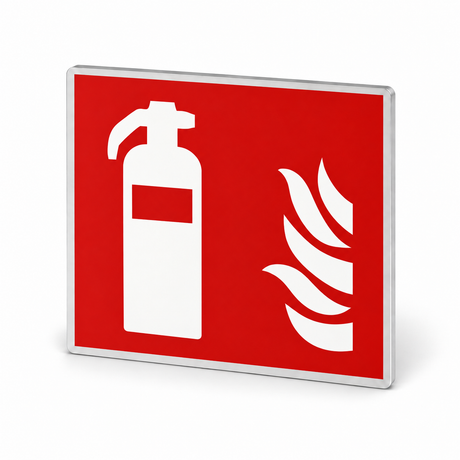 Brandschutzschild Feuerlöscher – ISO 7010 – Aluminium Ultra