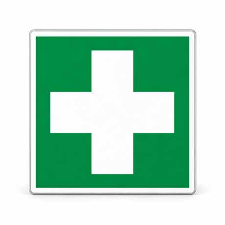 Rettungsschild Erste Hilfe E 003 – ISO 7010 – Aluminium