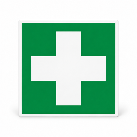 Rettungsschild Erste Hilfe E 003 – ISO 7010 – Kunststoff 1 mm