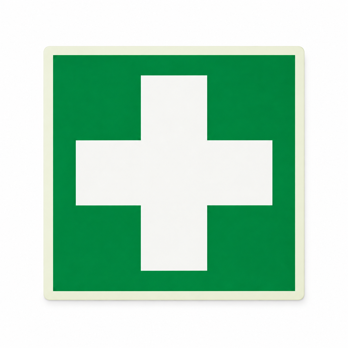 Rettungsschild Erste Hilfe E 003 – ISO 7010 – Langnachleuchtende Folie Ultra