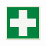 Rettungsschild Erste Hilfe E 003 – ISO 7010 – Langnachleuchtende Folie Ultra