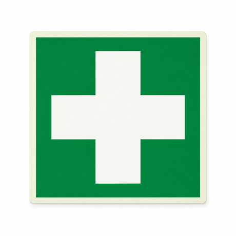 Rettungsschild Erste Hilfe E 003 – ISO 7010 – Langnachleuchtende Folie Ultra