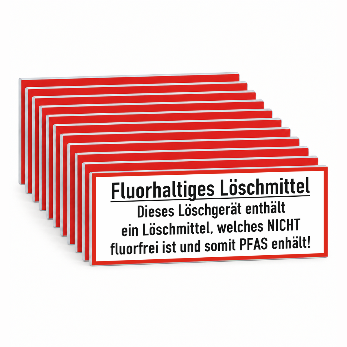 Aufkleber mit Aufdruck – Mehrfachpack