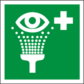 Rettungsschild Augenspüleinrichtung E 011 – ISO 7010