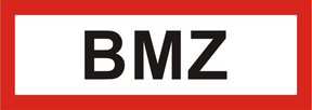 Brandschutzschild "BMZ"
