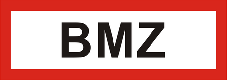 Brandschutzschild "BMZ"
