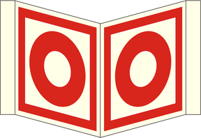 Nasenschild Brandmelder