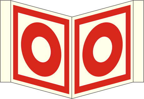 Nasenschild Brandmelder