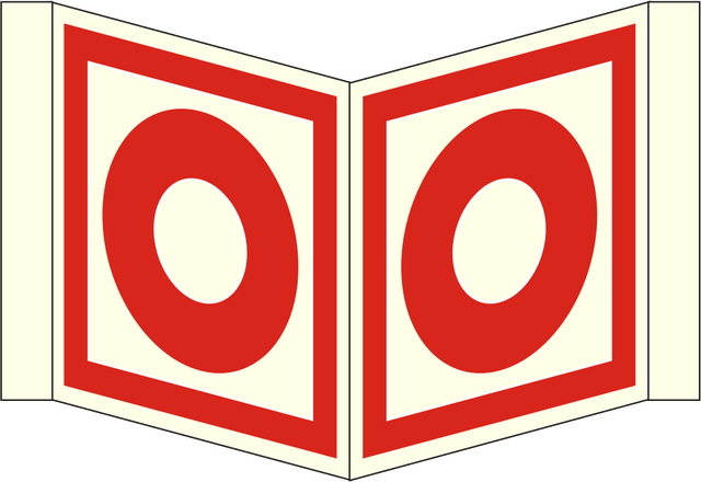 Nasenschild Brandmelder