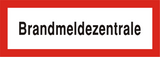 Brandschutzschild "Brandmeldezentrale"