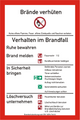 Brandschutz Aushänge