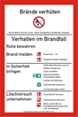 Brandschutzordnung (Teil A) – ISO 7010