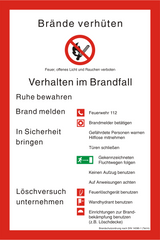 Brandschutzordnung (Teil A)