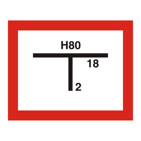 Brandschutzschild Hydrantenkennzeichnung,
