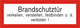 Brandschutztür Schilder