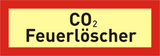 Brandschutzschild "CO 2 – Feuerlöscher"