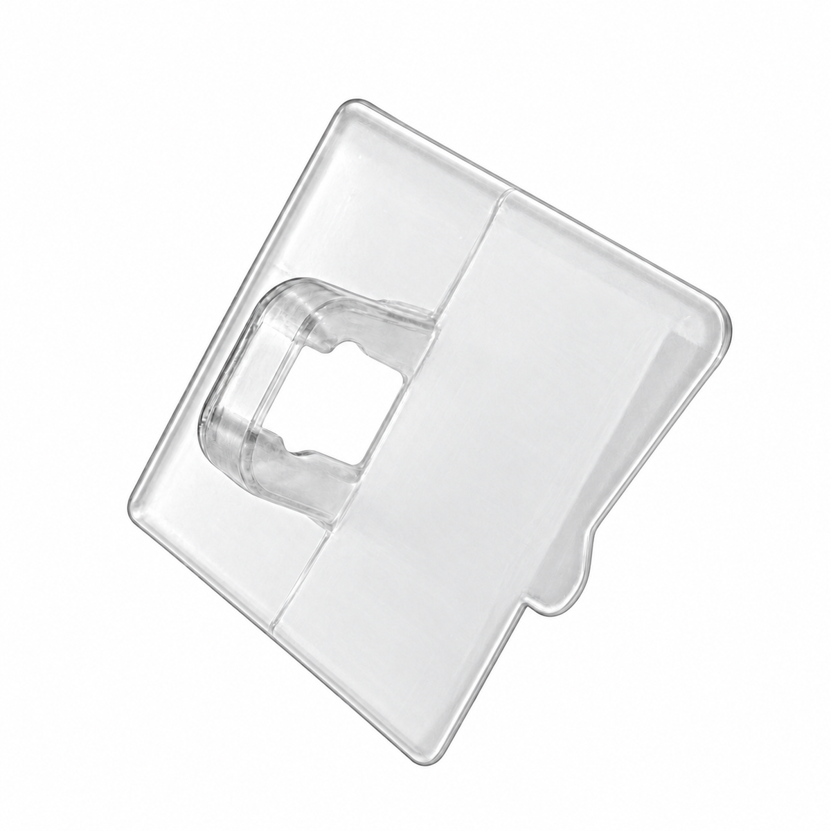 Deckenclip transparent mit Öse Ø 4,5 mm