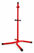 Designständer für zwei Feuerlöscher rot