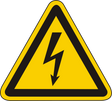 Warnschild Warnung vor gefährlicher elektrischer Spannung
