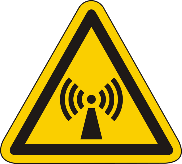 Warnschild Warnung vor nichtionisierender/ elektromagnetischer Strahlung – ISO 7010