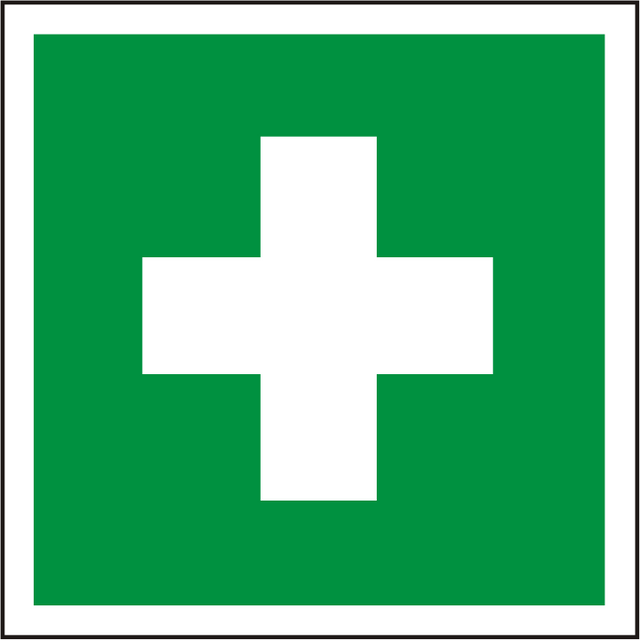 Rettungsschild Erste Hilfe