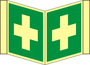 Nasenschild Erste Hilfe
