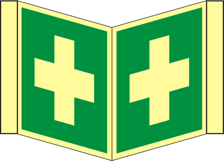 Nasenschild Erste Hilfe