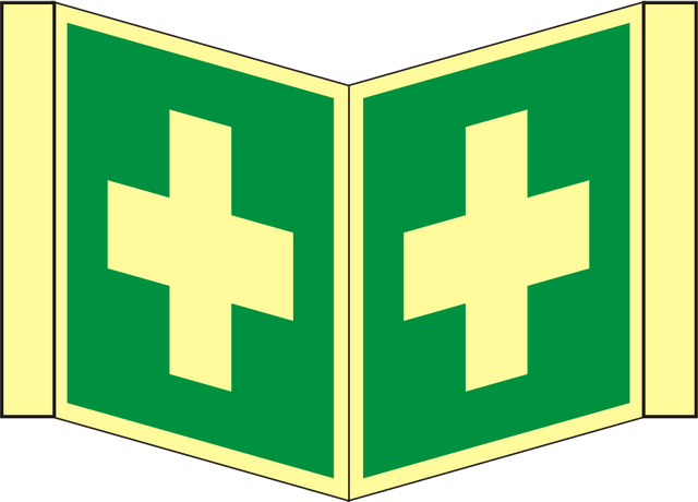 Nasenschild Erste Hilfe
