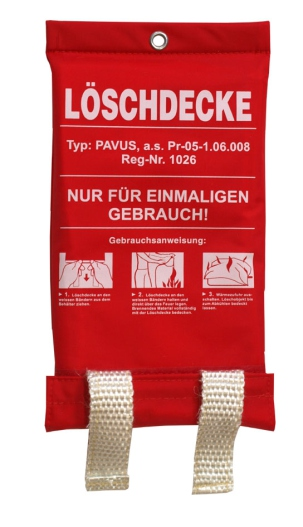 Feuerlöschdecke – 1000 x 1000 mm