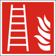Brandschutzschild Feuerleiter – ISO 7010